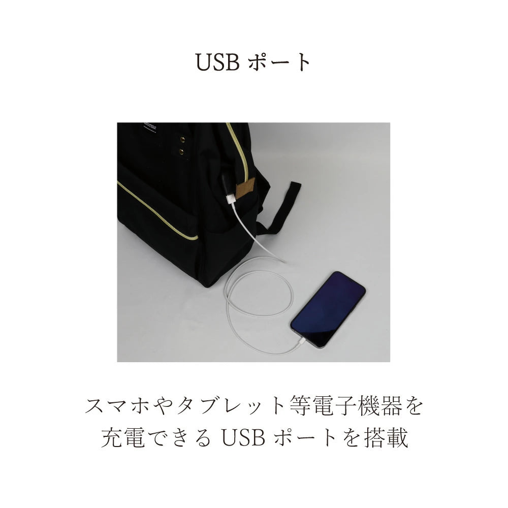 Himawari リュックサック バックパック デイパック USB 撥水